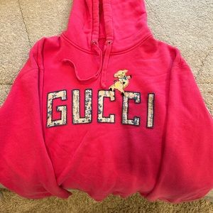 GUCCI PIG PINK SWEATSHIRT